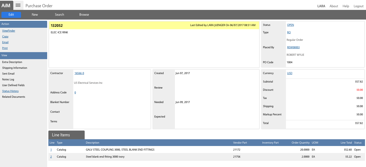 Purchase Order