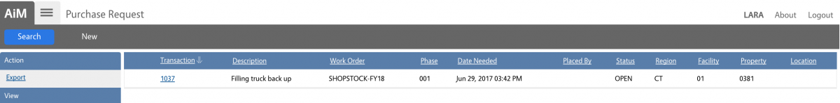 Shop Stock Purchases ready for approval